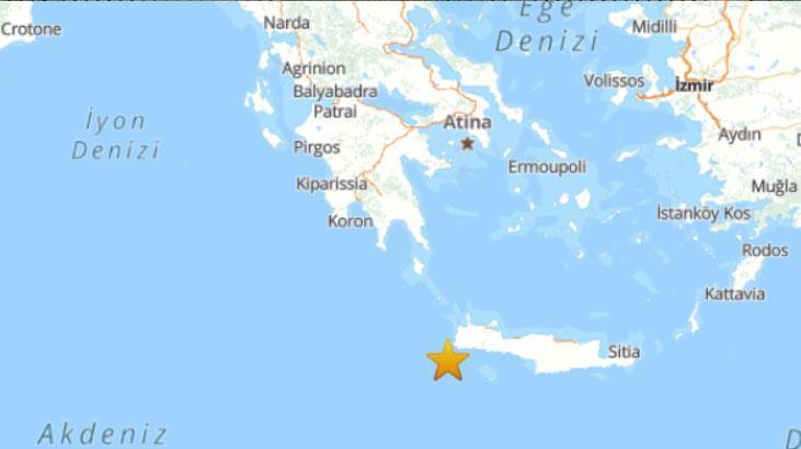 Son dakika… Akdeniz’de 5 büyüklüğünde deprem
