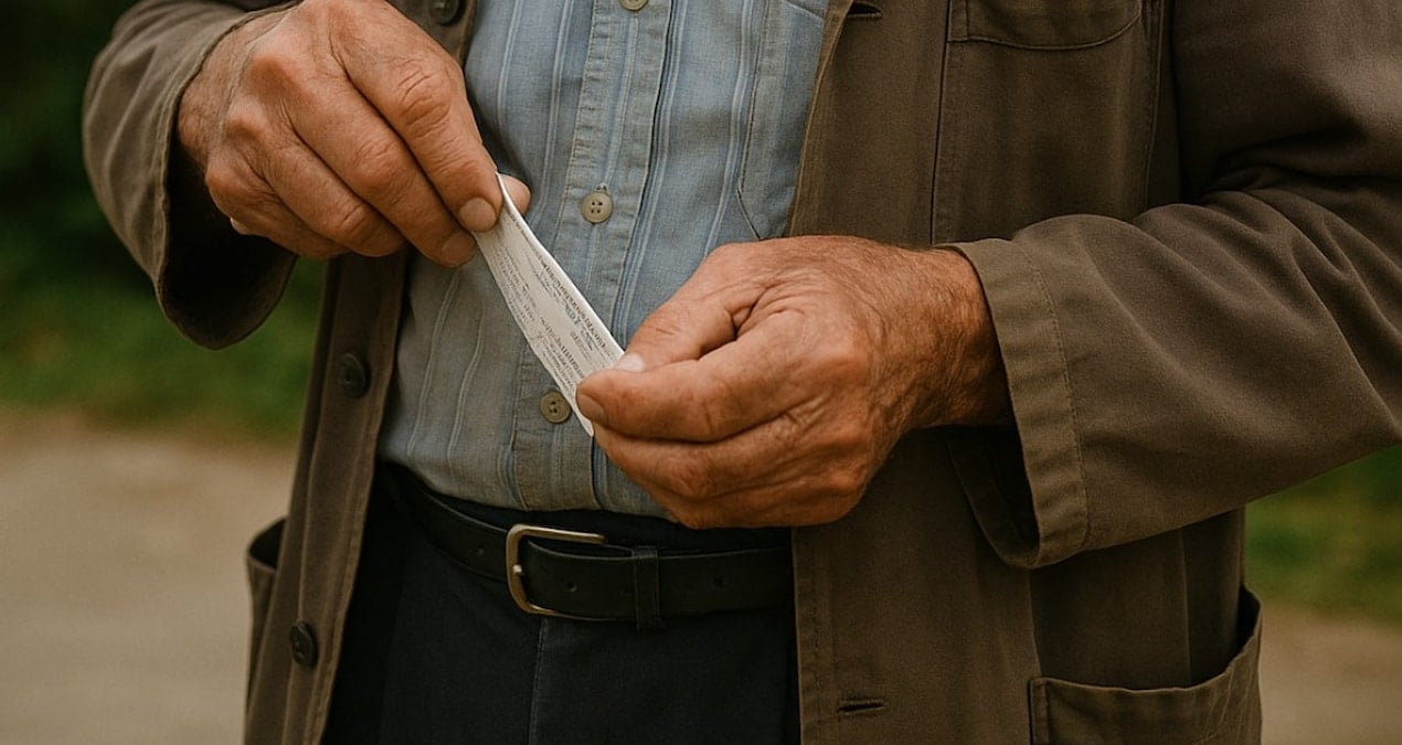 30 yil once kayboldu ayni kiyafetle geri dondu cebinden cikani goren dondu kaldi XzJHA7SW