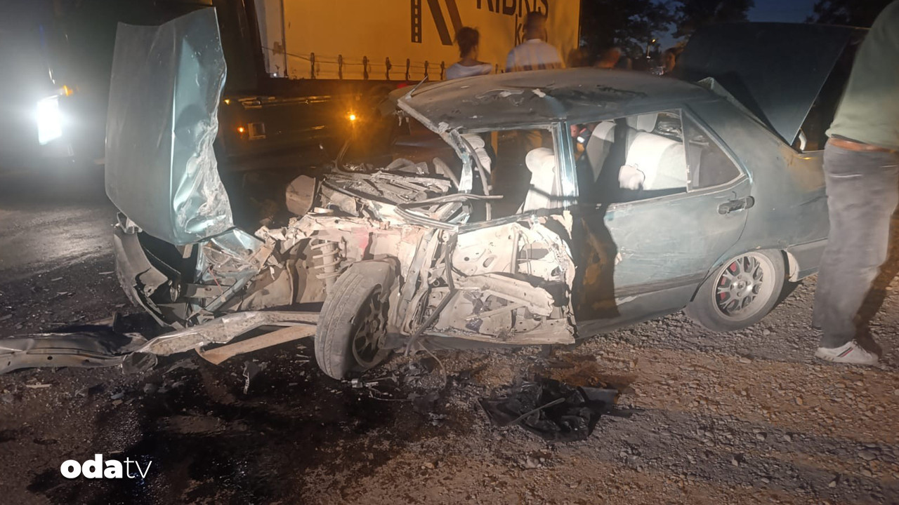 Zincirleme kazada 1 ölü 8 yaralı