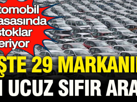Otomobil piyasasinda stoklar eriyor iste 29 markanin en ucuz sifir araci QcL68xx4